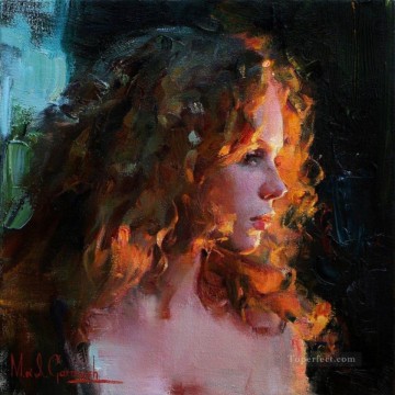 Chica guapa MIG 27 Impresionista Pinturas al óleo